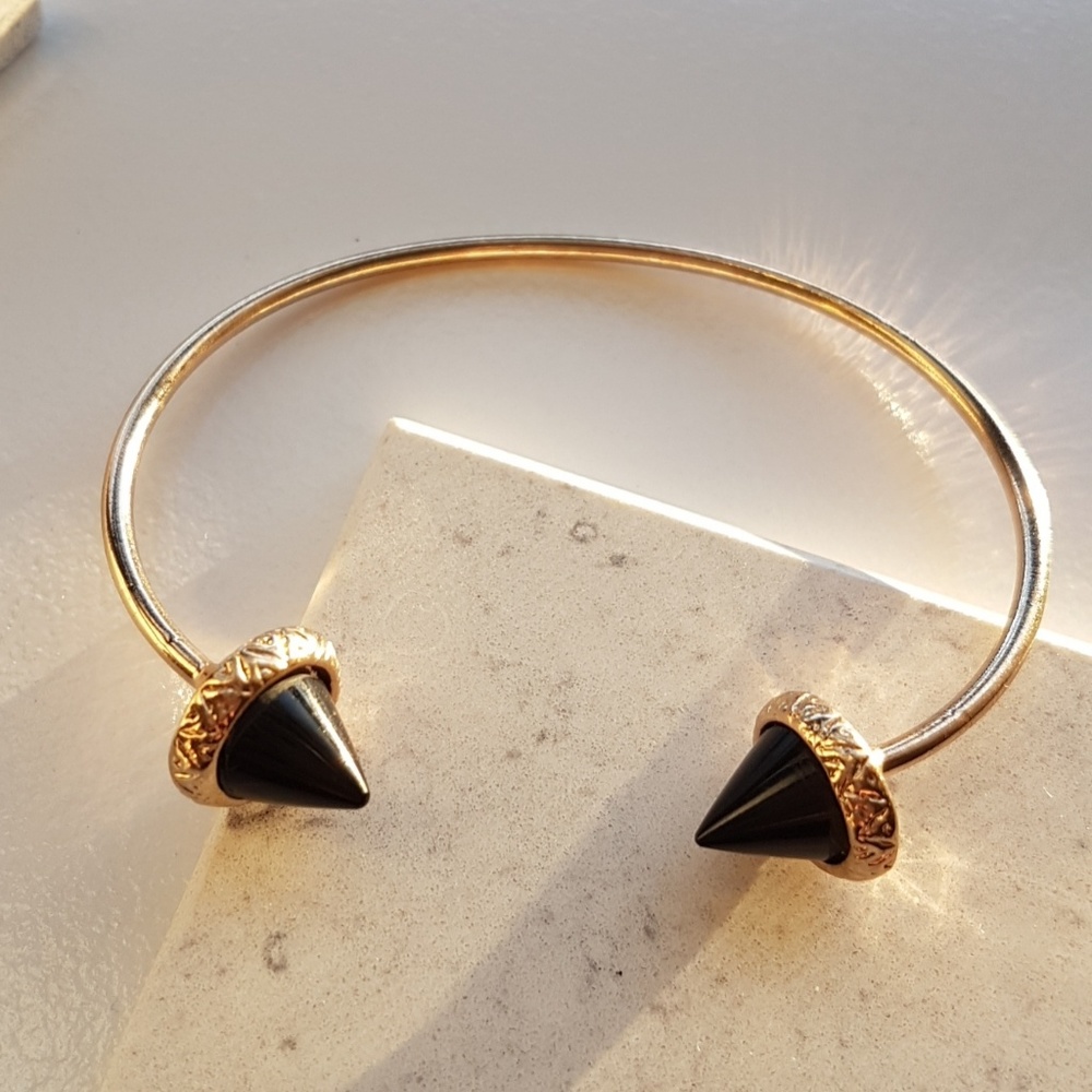 Cone Tip Cuff Bracelet
